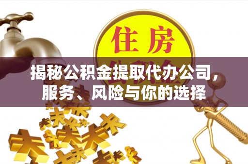 乌尔禾揭秘公积金提取代办公司，服务、风险与你的选择