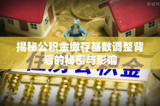 乌尔禾揭秘公积金缴存基数调整背后的秘密与影响